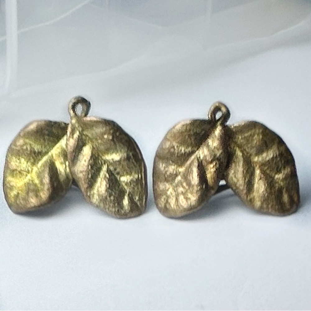Gold Leaf Earrings